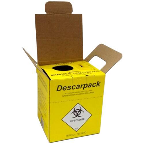 imagem de Coletor de Material Perfurocortante 13 Litros Descarpack Un