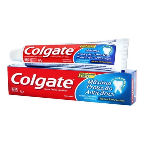 imagem de Creme Dental Colgate Máxima Proteção Anticáries 90g