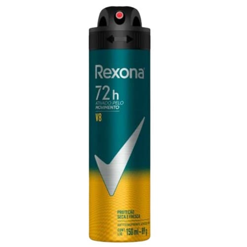 imagem de Desodorante Antitranspirante V8 Amarelo Rexona 150ml