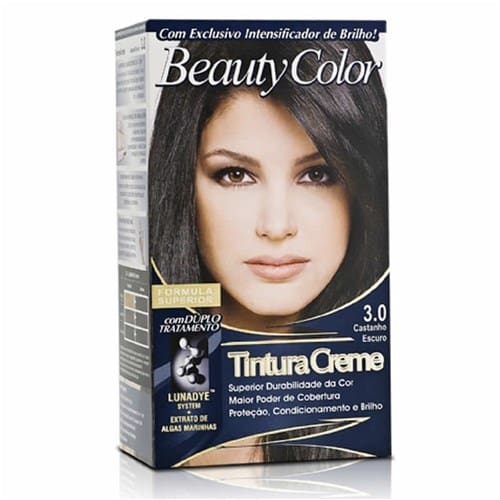 imagem de Tintura para Cabelo Beauty Color Castanho Escuro 3.0