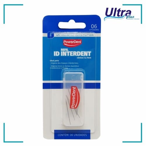 imagem de Refil Escova Interdent Power Dent C/6