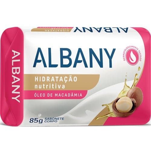imagem de Sabonete Barra Hidratação Nutritiva Albany Envoltório 85g