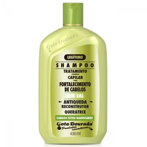 imagem de Shampoo Gota Dourada Queratrix Embalagem 430ml