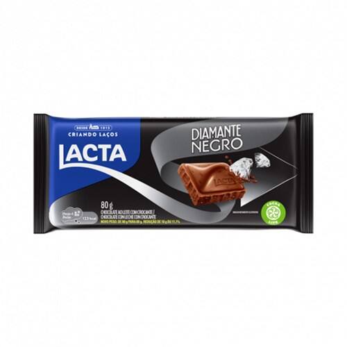 imagem de CHOC.LACTA DIAM.NEGRO 17X80G