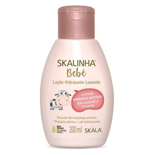 imagem de Loção Hidratante Infantil Bebê Lavanda Skalinha 200ml