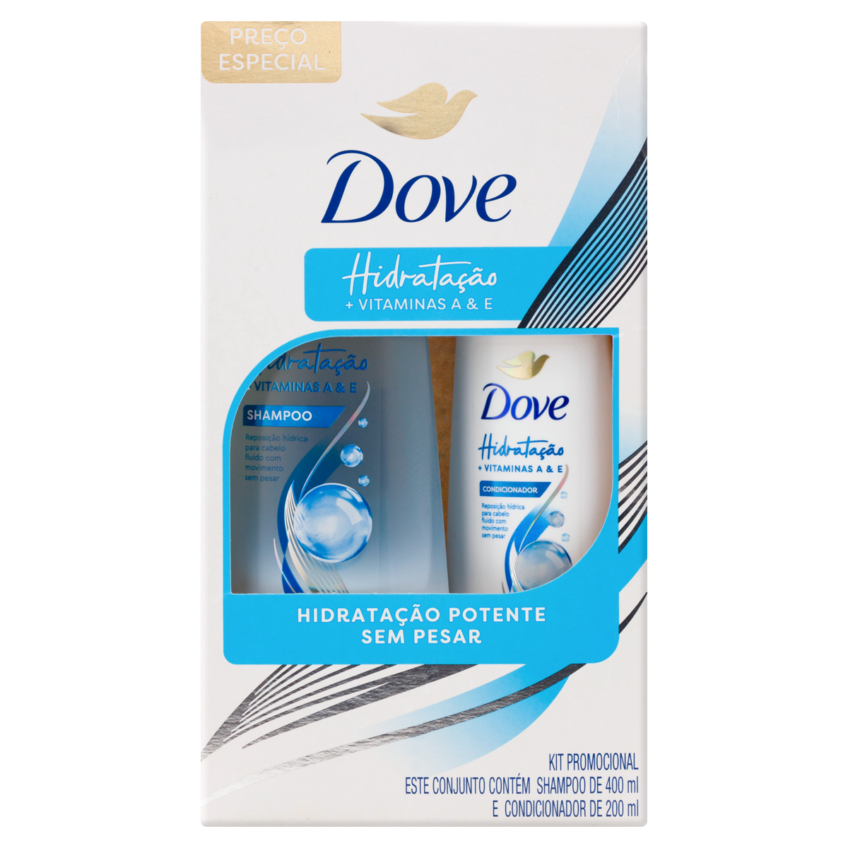 imagem de SH DOVE 400ML HIDRATACAO +COND(E)*