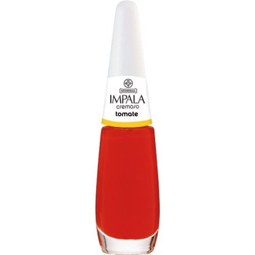 imagem de Esmalte Impala Cremoso Tomate Embalagem 7,5ml