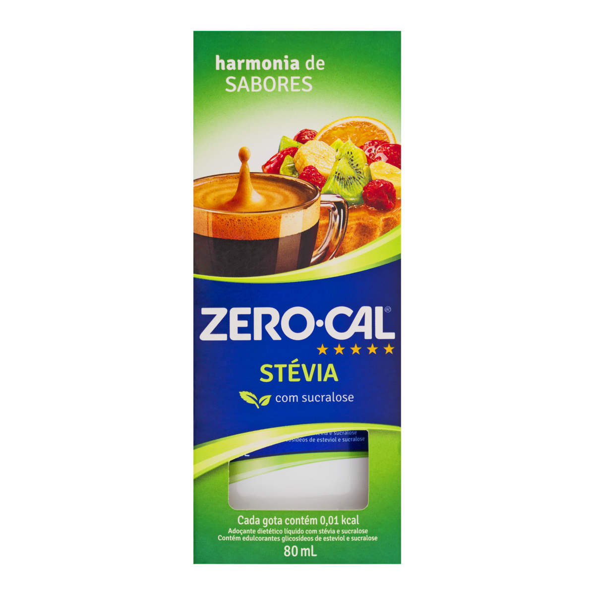 imagem de ADOC ZERO CAL  80ML STEVIA