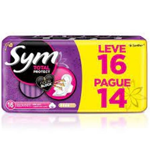 imagem de Absorvente com Abas Total Protect Suave Sym Leve 16 Pague 14 Unidades