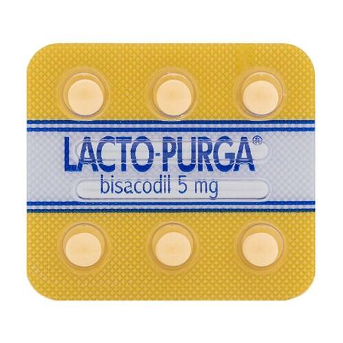 imagem de Lacto-Purga 5mg Blister com 6 Comprimidos Revestidos