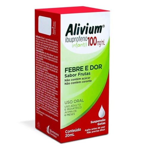 imagem de Alivium 100mg Solução Gotas 20ml