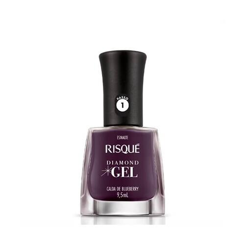 imagem de ESMALTE RISQUE GEL CALDA DE BLUEBELRRY 5 ML