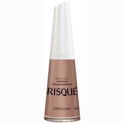 imagem de Esmalte Risqué Cremoso Capuccino Embalagem 8ml