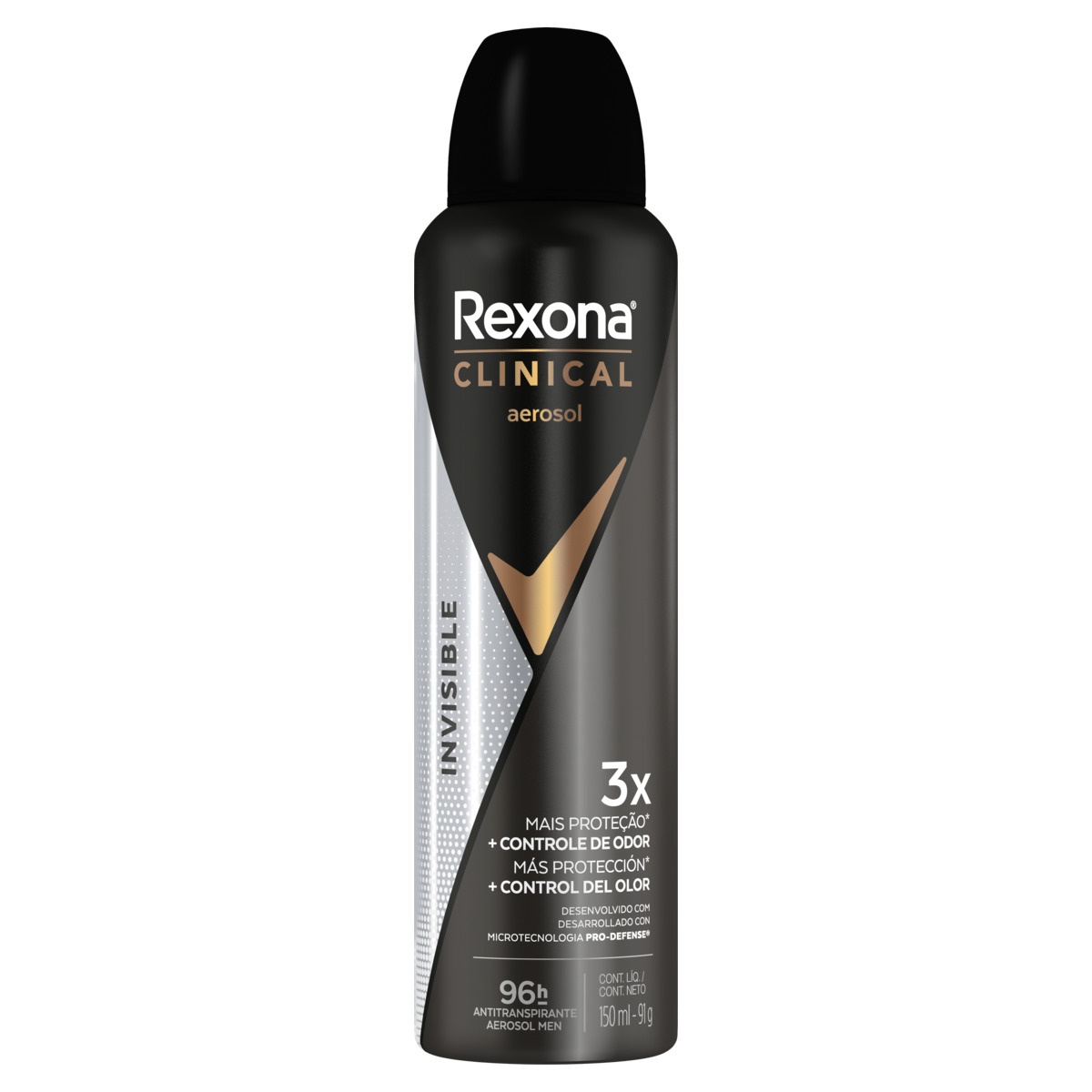 imagem de DES REXONA AERO ANT CLINICAL MEN INV SRP 150ML