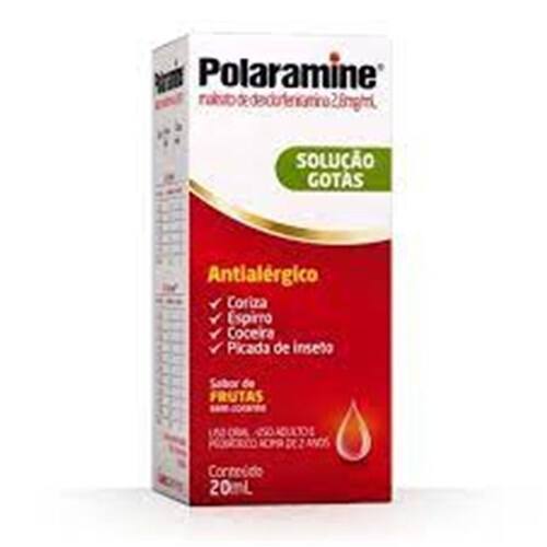 imagem de Polaramine 2,8mg/Ml Hypera Caixa com 1 Frasco com 20ml