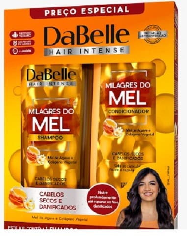 imagem de KIT SH+COND DABELLE 250/150ML HAIR