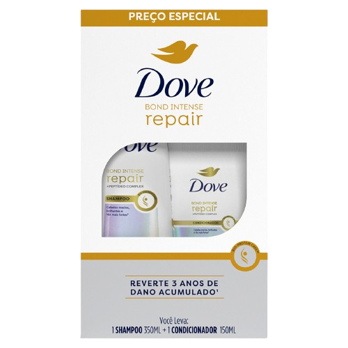 imagem de KIT DOVE SH+COND BOND INTENSE 350+175ML