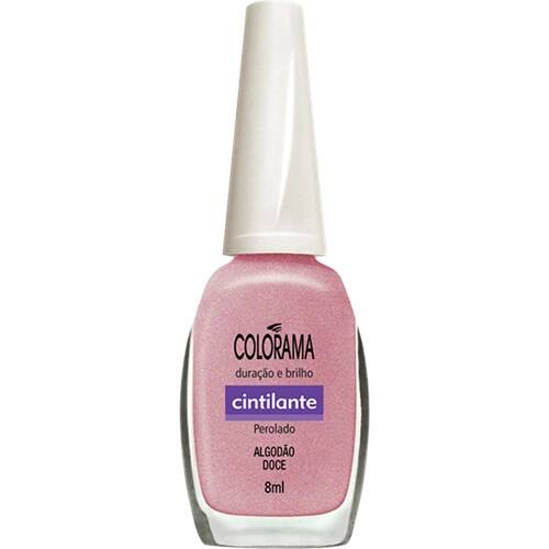 imagem de Esmalte Colorama Cintilante Algodão Doce Embalagem 8ml