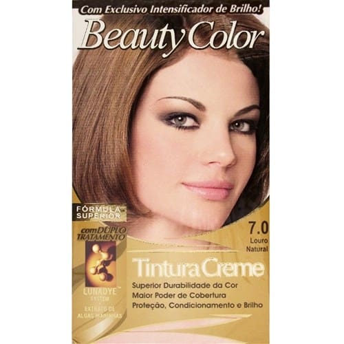 imagem de Tintura para Cabelo Beauty Color 7.0 Louro Natural Embalagem 1 Un