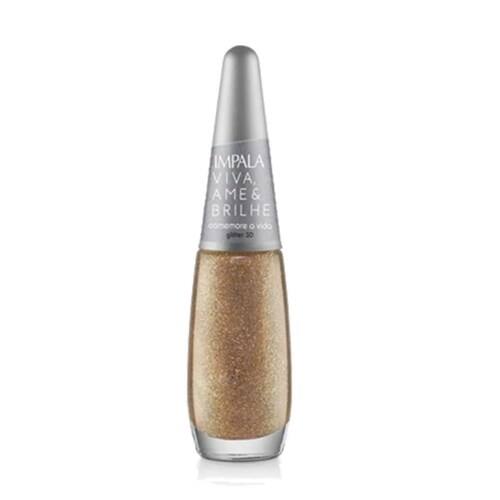 imagem de ESMALTE IMPALA GLITTER 7,5ML COMEMORE A VIDA  REF