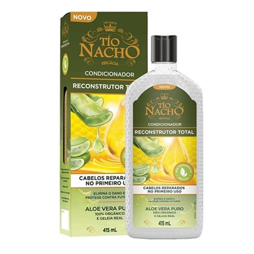 imagem de Shampoo Reconstrutor Total Aloe Vera Puro Tío Nacho 415ml