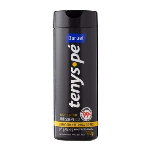 imagem de Desodorante para Os Pés em Pó Tenys Pé Sport Edition Baruel 100g