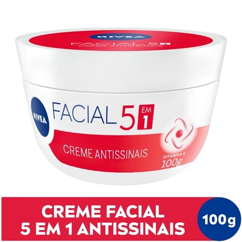 imagem de Creme Facial Antissinais Nivea 100g