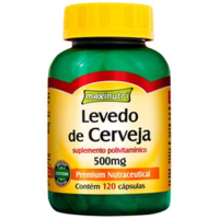 imagem de Levedo de Cerveja Maxinutri 450mg com 120 Cápsulas