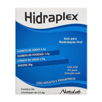 imagem de Hidraplex Sabor Natural Natulab 27,9g Caixa com 4 Envelopes