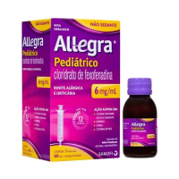 imagem de Allegra 6mg/Ml Pediátrico Suspensão 60ml