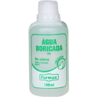 imagem de Água Boricada 3% Farmax 100ml