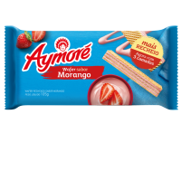 imagem de BISC AYMORE WAFER MORANGO 105GR