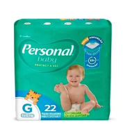 imagem de Fralda Descartável Infantil Baby Protect & Sec Tamanho G Personal 22un