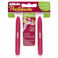 imagem de Aparelho Barbear Prestobarba Feminino Ultragrip Gilette com 2un