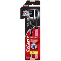 imagem de Escova Dental Colgate Slim Soft Leve 2 Pague 1 Black
