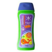 imagem de Bloqueador Solar Sunless Kids Fps 50 Embalagem 120ml