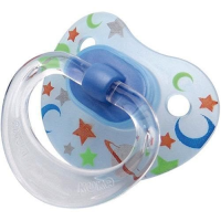 imagem de Chupeta Kuka Premium Color Bico Silicone Ortodôntico Nº2 Azul Embalagem 1 Un