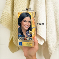 imagem de Tintura Coloração Creme N 1.0 Preto Azulado Niely Cor & Ton 125g
