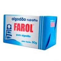 imagem de Algodão Farol Hidrófilo Caixa 50g