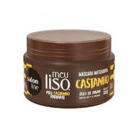 imagem de Máscara Matizadora Castanho Meu Liso Salon Line 300g