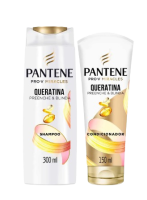 imagem de SH PANTENE 350ML+COND 175ML QUERATINA