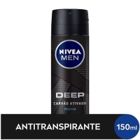 imagem de Desodorante Nivea Deep Original Carvão Ativado 150ml