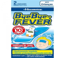 imagem de Adesivo para Alívio da Febre Bye Bye Fever Crianças Hisamitsu 2un