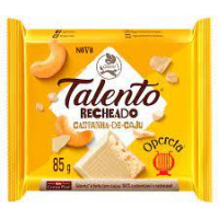 imagem de BARRA CHOCO TALENTO  90GR BRANCO/CEREAIS/PASSAS