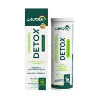 imagem de Multivitamínico Efervescente Lavitan Detox com 16 Comprimidos