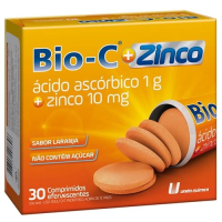 imagem de Bio C + Zinco Eferv 30 Comprimidos