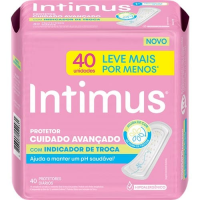 imagem de Absorvente Protetor Diário Cuidado Avançado Íntimus 40un