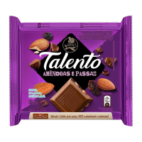 imagem de BARRA CHOCO TALENTO 85G AMENDOAS