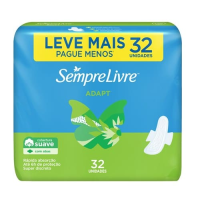 imagem de Absorvente Externo Adapt com Abas Suave Sempre Livre 32un