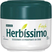 imagem de Desodorante Antitranspirante Herbissimo Fresh Creme Pote 55g